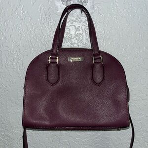 Kate Spade Burgundy Handbag Satchel